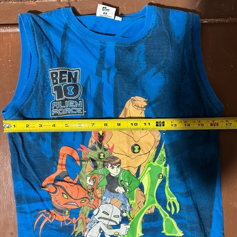 Cartoon Network Y2K Ben 10 Alien Force Kids Tank Top - 12
